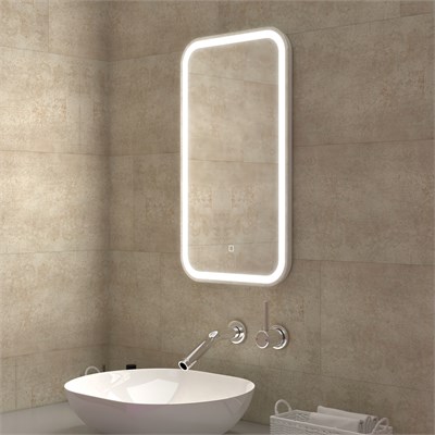 Зеркало MIXLINE "Мальта" 400*700 (ШВ) сенсорный выключатель, светодиодная подсветка 555675