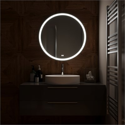 Зеркало MIXLINE "Перла Нео" RGB D770 сенсорный выключатель, МУЛЬТИ-ЦВЕТ 555673