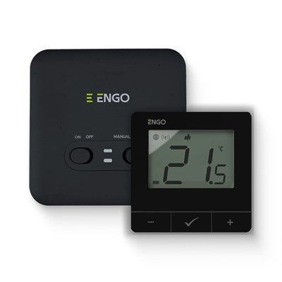 Беспроводной терморегулятор черный 886285