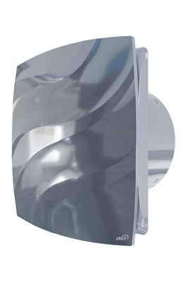 Вентилятор вытяжной с обратным клапаном    D100С  WAVE Gray ERA 555816