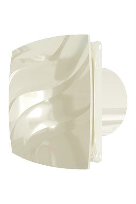 Вентилятор вытяжной с обратным клапаном    D100С  WAVE Ivory ERA 555820
