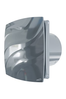 Вентилятор вытяжной с обратным клапаном    D120С  WAVE Gray ERA 555818