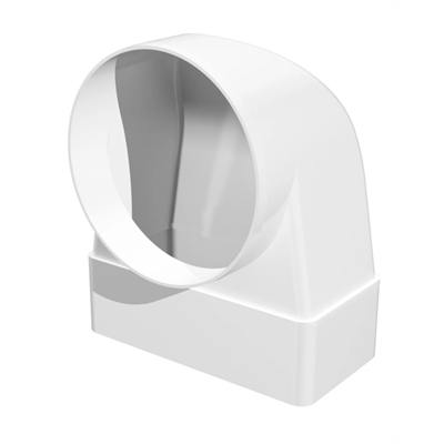 Соединитель 60х204/D150 угол 90 плоский/круглый 620СК15КП ERA 553403