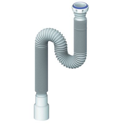 Гофра 1 1/4"*40/50 MD155-2 (1500 мм) с гайкой, плоская прокладка UNICORN 555872