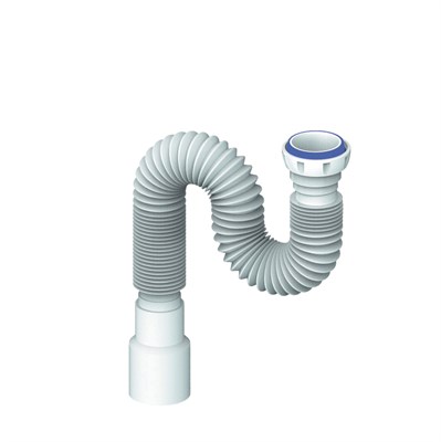 Гофра 1 1/4"*40/50 MD85-2 (800 мм) с гайкой, плоская прокладка UNICORN 555871