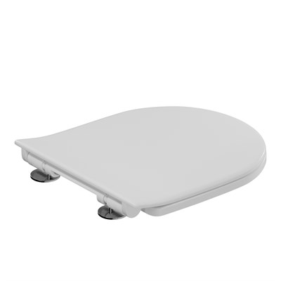 Сиденье для унитаза  WAVE NORD полипропилен, микролифт, БЕЛЫЙ глянец 555041