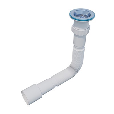 Гофросифон 1 1/2"*40*50 (1450мм) GS70145 ИНКОПЛАСТ (винт М6*80) 556503