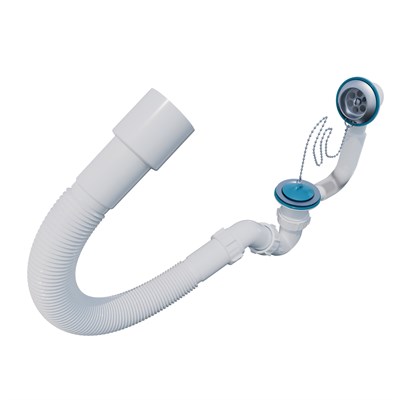 Обвязка на ванну 1 1/2*40 с гофрой 40*40*50 (1450мм) с вып. и переливом SB01145 ИНКОПЛАСТ 556534