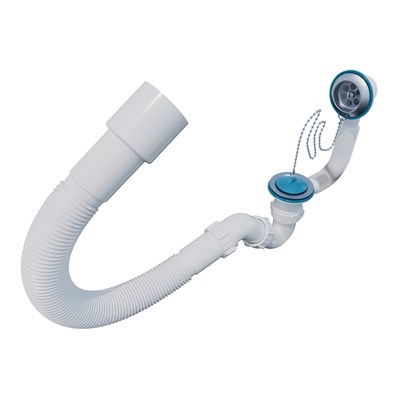 Обвязка на ванну 1 1/2*40 с гофрой 40*40*50 (800мм) с вып. и переливом SB0180 ИНКОПЛАСТ 556533