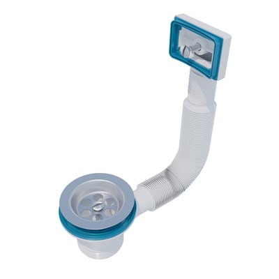 Перелив д/мойки 1 1/2 VP11270 ИНКОПЛАСТ прямоуг. гибкий 556540