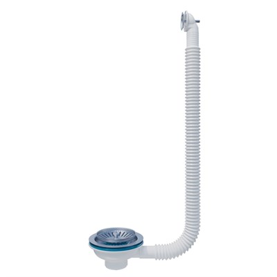 Перелив д/мойки 3 1/2 VP3000 ИНКОПЛАСТ круглый гибкий 556544