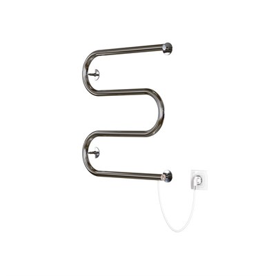 Полотенцесушитель MIXLINE SIMPLE M 60x50 (кнопочный выкл, 192 Вт) ХРОМ 556802