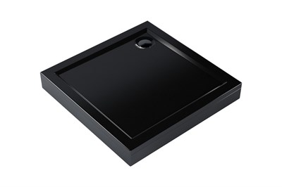 Поддон квадрат  1,0*1,0*0,025 "Universal"акрил d 90 (каркас+экран) выс.14 см BLACK 556996