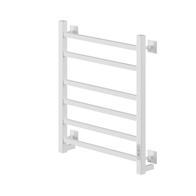 Полотенцесушитель MIXLINE FORTUNE  60х50 (таймер, 323 Вт, 6 перекладин) электрический БЕЛЫЙ 556372