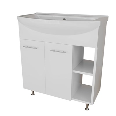 Тумба д/ванной "АНРИ-75" под рак.Best-75 (Sanita Lux) (ПВХ) (разбор) 556876