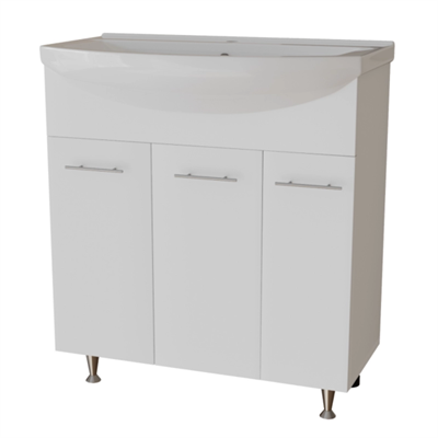 Тумба д/ванной "ВЕГА-75" под рак.Best-75 (Sanita Lux) (ПВХ) (разбор) 556877