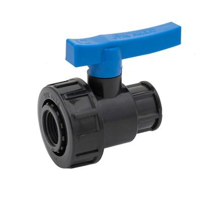 Кран шаровой вн/вн 1 1/4" - 1 1/4" ПЭ PN16 ТПК-АКВА 557027