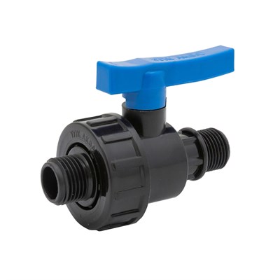 Кран шаровой нар/нар 1 1/4" - 1 1/4" ПЭ PN16 ТПК-АКВА 557035