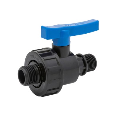 Кран шаровой нар/нар 1 1/4" - 1" ПЭ PN16 ТПК-АКВА 557034