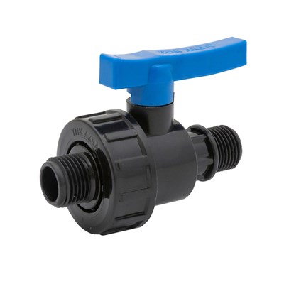 Кран шаровой нар/нар 2" - 2" ПЭ PN16 ТПК-АКВА 557037