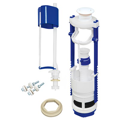 Арматура  унив. Тула РБМ кноп.бел. нижн/подв. АС-17.1 526759