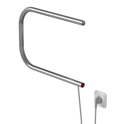 Полотенцесушитель MIXLINE SIMPLE P 32x50 (кнопочный выкл, 107 Вт) ХРОМ 556804