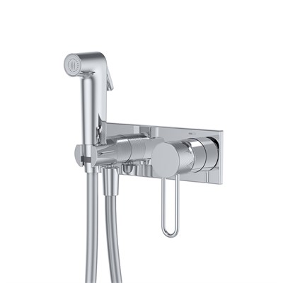 Смеситель с гигиенической лейкой 35к IDDIS DUNSBV0i08 "Duna" встраиваемый, ХРОМ 556894