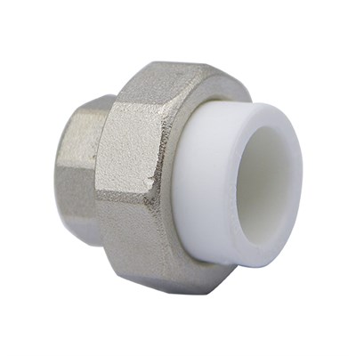 Муфта комб. разъемная, вн 25х3/4" EVER® plast БЕЛЫЙ (Россия) УСИЛЕННАЯ 557195