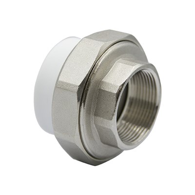 Муфта комб. разъемная, вн 40х1 1/4" EVER® plast БЕЛЫЙ (Россия) УСИЛЕННАЯ 557197