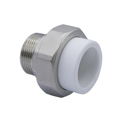 Муфта комб. разъемная, нар 40х1 1/4" EVER® plast  БЕЛЫЙ (Россия) УСИЛЕННАЯ 557203