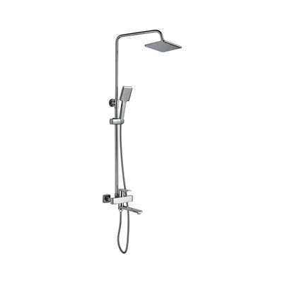 Душевая система 35к HB2424 HAIBA лейка "Тропический душ" ХРОМ 557372