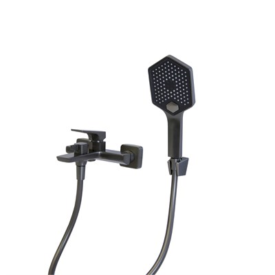 Смеситель для ванны 30к HB60726-3 HAIBA ОРУЖ.СТАЛЬ 557410