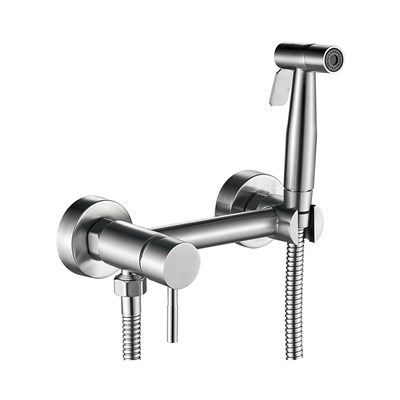 Смеситель с гигиеническим душем 35к HB5520 HAIBA НЕРЖ 550881