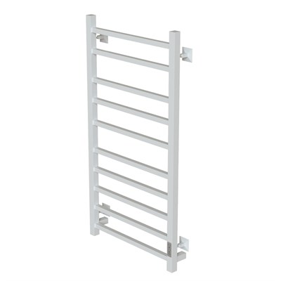 Полотенцесушитель MIXLINE FORTUNE 100х50 (таймер, 555 Вт, 10 перекладин) электрический БЕЛЫЙ 556370