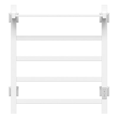 Полотенцесушитель MIXLINE TRIUMPH  60х50 (таймер, 367Вт, 4 перекладины + ПОЛКА) электрический БЕЛЫЙ 557343