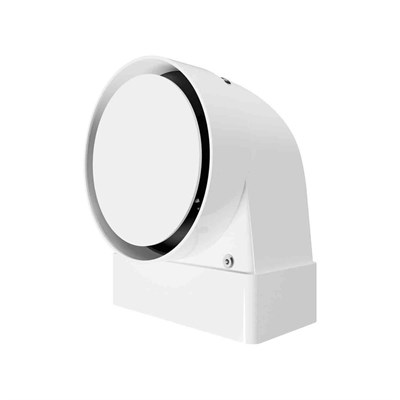 Решетка вент. разъемная на магнитах с сеткой D100 для монтажа с прям.возд. 55*110  511SH10 сталь ERA 557572