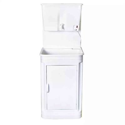 Рукомойник пластиковый 500х440 белый (ЭВН-17л +мойка ПЛАСТ.) в коробе 556261