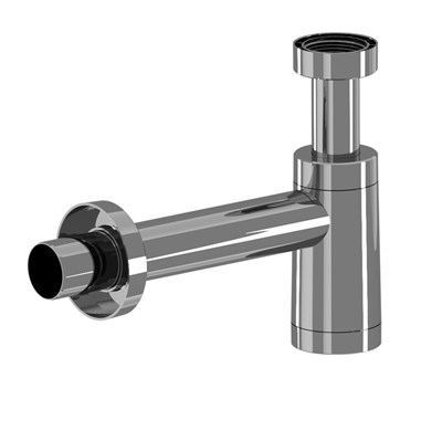 Сифон 1 1/4*40 Ani без выпуска с трубой 40*40 BRB1004M АНИ пласт МЕТАЛЛИК 557700