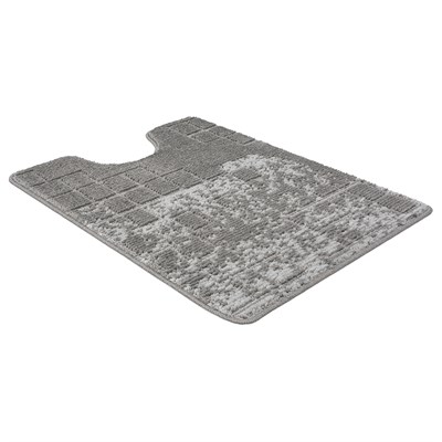 Коврик д/туалета Shahintex Vintage  60*80 серый (01) 557704
