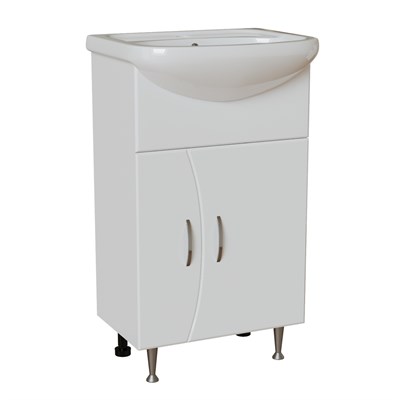 Тумба д/ванной "ЭТАЛОН-50" под рак.Уют-50 (ROSA) (ПВХ) (разбор) 557789