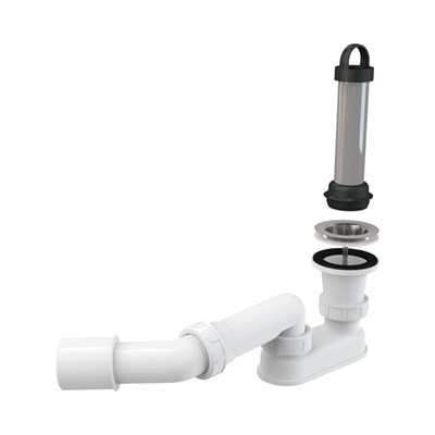 Комплект выпускной с гидрозатвором и коленом белый 880933