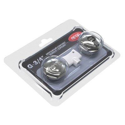 Комплект для подключения радиатора RIFAR MONOLIT/SUPReMO 3/4 ХРОМ 884012