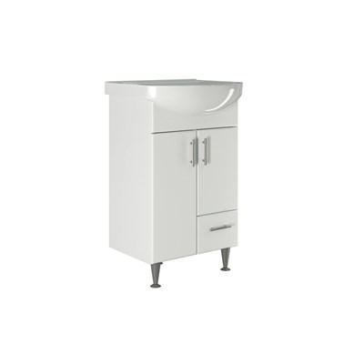 Тумба д/ванной "ВЕСТА-50" под рак.Уют-50 (ROSA) (ПВХ) (разбор) 557786