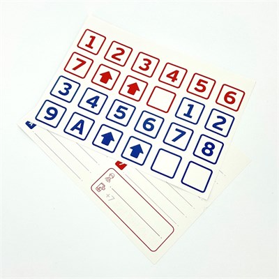 Комплект маркировочных наклеек "Универсальные" 878437