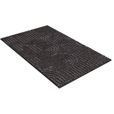 Коврик влаговпитывающий "Лабиринт" 50*100 см мокко, ворс 5мм 557942