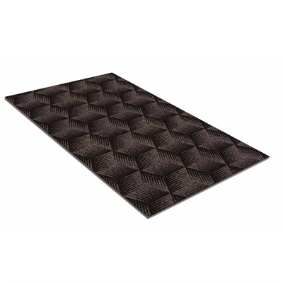 Коврик влаговпитывающий "Фокус" 50*100 см мокко, ворс 5мм 557940