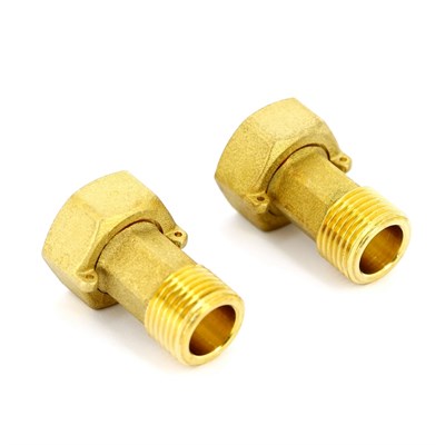 Комплект разъемных соединений 3/4 х 1/2 для счетчика воды 879658