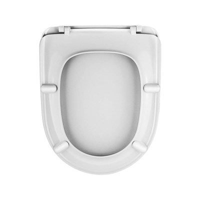 Сиденье д/унитаза  WAVE W-CK-3d дюропласт БЕЛЫЙ глянец (Хит,Идеал,Атлантик) 03 557375