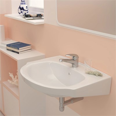 Умывальник-тюльпан "Альбано-55" с отв (КЕРАМИН) 558002