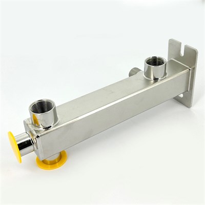 Консоль д/нижнего подключ. расш. бака Н 3/4", нержавеющая сталь 859810